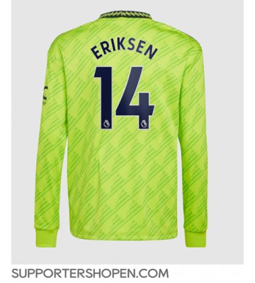 Manchester United Christian Eriksen #14 Tredje Matchtröja 2022-23 Långärmad
